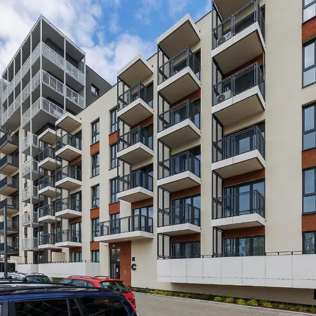 Wygodny Apartament Przy Centrum Manufaktura Z Parkingiem Лодзь Екстер'єр фото