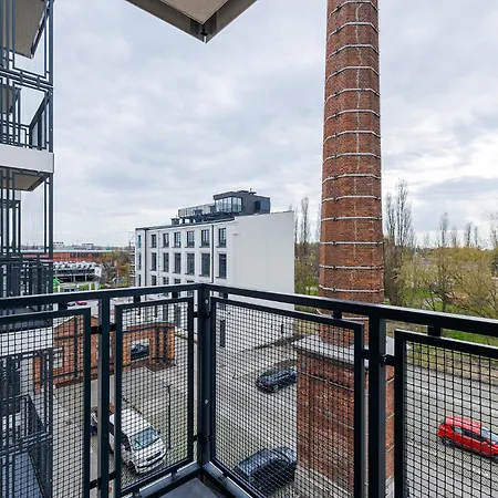 Wygodny Apartament Przy Centrum Manufaktura Z Parkingiem Лодзь Екстер'єр фото